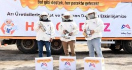 Büyükşehir’den  Arı Yetiştiricilerine  ‘Bal Gibi’ Destek