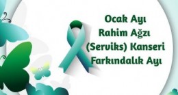 OCAK AYI RAHİM AĞZI (SERVİKS) KANSERİ FARKINDALIK AYI