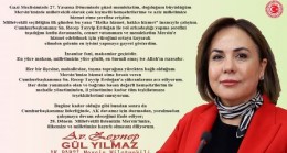 Milletvekili Yılmaz’dan teşekkür