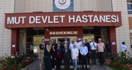 Hayırsever Gül çiftinden Mut Devlet Hastanesi’ne bağış