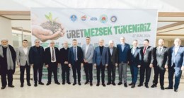 MERSİN’DE ‘ÜRETMEZSEK TÜKENİRİZ’ KONFERANSI