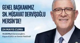 DERVİŞOĞLU FESTİVALE GELİYOR