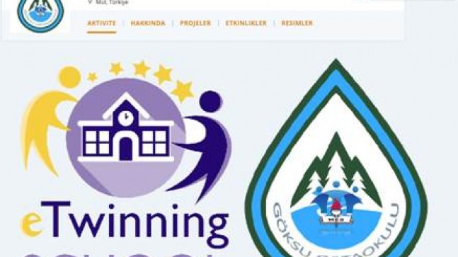 Göksu Ortaokulu “eTwinning okulu etiketi” ödülü kazandı