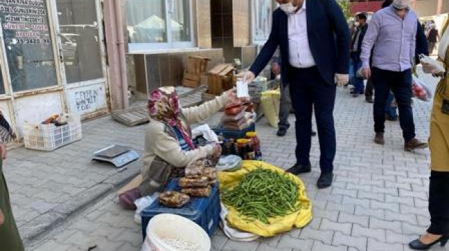 Mut Belediyesi’nden Maske ve Ateş Ölçümü