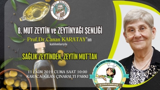 Zeytin ve Zeytinyağı Şenliği 11 Ekim’de