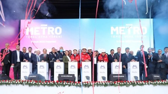 MERSİN’E METRO GELİYOR!