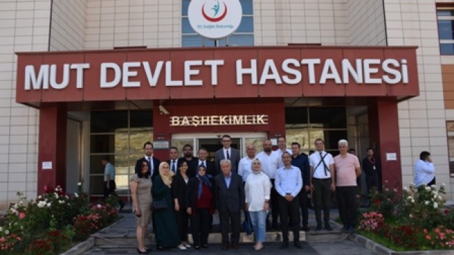 Hayırsever Gül çiftinden Mut Devlet Hastanesi’ne bağış