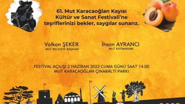 Festival başlıyor