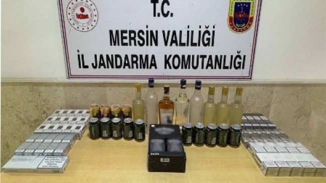 Mut’ta Jandarma’dan Sahte İçki Operasyonu