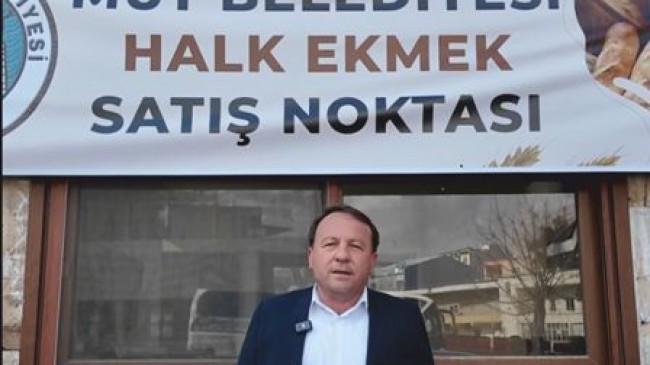 MUT’TA HALK EKMEK HİZMETE GİRİYOR