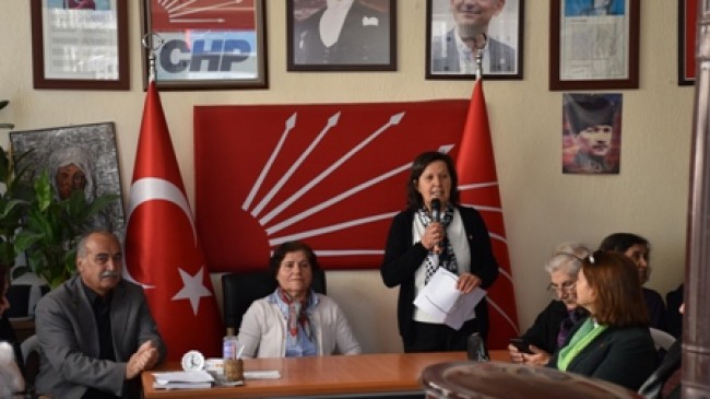 CHP KADIN KOLLARI’NDAN BASIN AÇIKLAMASI